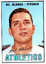 1967 Topps Baseball Cards      303     Gil Blanco